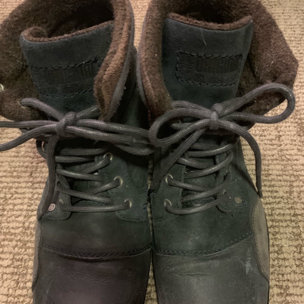 Men’s Steve Madden Gray/Blue Boots Size 12